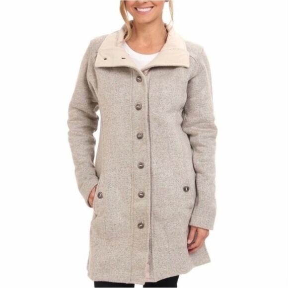 Kuhl Jackets & Blazers - Kuhl Savina Sweater Fleece Jacket Button Front Size Large